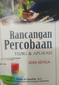 Image of Rancangan percobaan teori & aplikasi