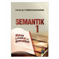 Image of Semantik 1 makna leksikal dan gramatikal